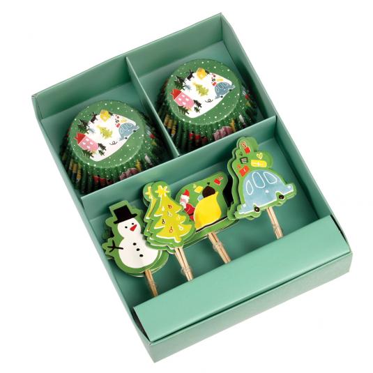 Christmas Wonderland Cupcake Kit