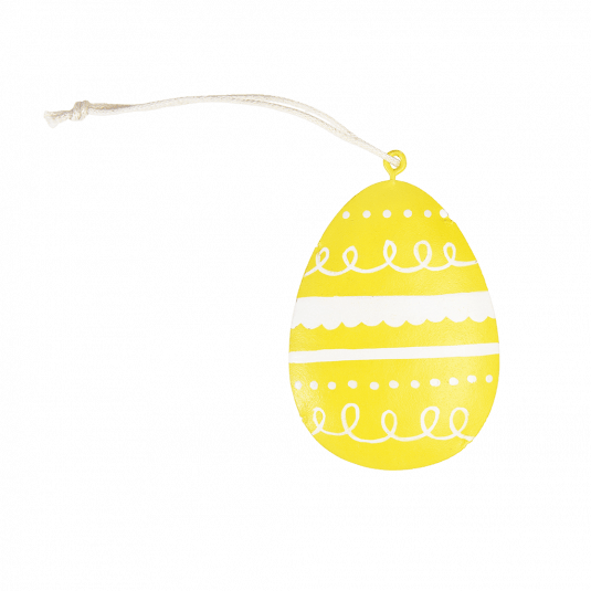 Yellow Easter Egg Decoration