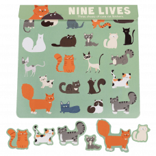 stickers 3 sheets on cats design