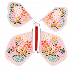 Pink magic butterfly toy