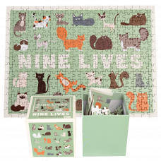 Nine Lives 300 Piece jigsaw puzzle