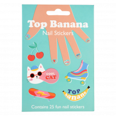 Top Banana Nail Stickers 