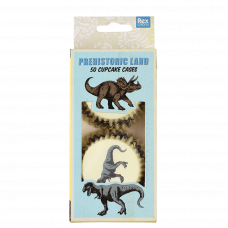 Prehistoric Land cupcake cases pack of 50 in box