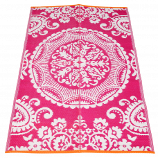 Pink Recycled Floor Mat 180x120cm