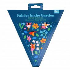 Fairies In The Garden Paper Bunting