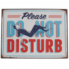 Vintage Sign Please Do Not Disturb