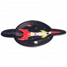 Space Age Paper Plates (set Of 8)