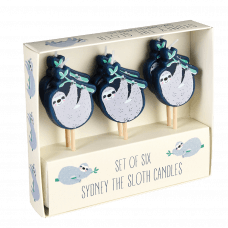 Sydney The Sloth Party Candles