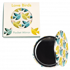 Love Birds Pocket Mirror