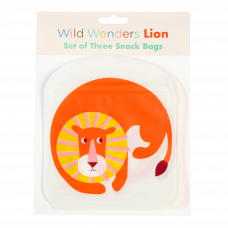 Lion Snack Bags (set Of 3)