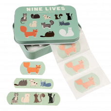 Nine Lives Plasters In A Tin (pack Of 30)