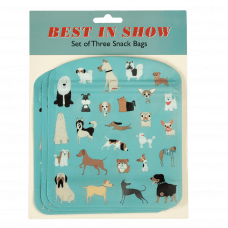 Best In Show Snack Bags (set Of 3)