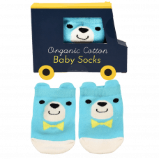 Blue Bear baby socks (one pair) out of box
