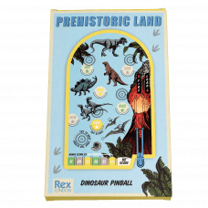 Prehistoric Land pinball game box front