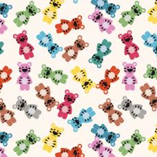 Jelly Cubs Wrapping Paper (5 Sheets)