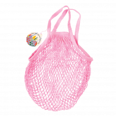 Baby Pink Organic Cotton Net Bag