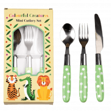 Colourful Creatures Children'S Cutlery Set