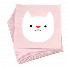 Cookie The Cat Napkins (pack Of 20)