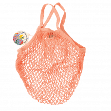 Coral Organic Cotton Net Bag