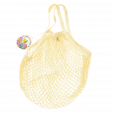 Cream Organic Cotton Net Bag