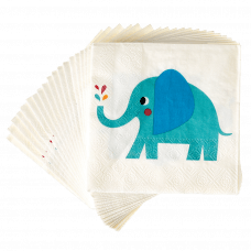 Elvis The Elephant Cocktail Napkins (pack Of 20)