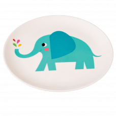 Elvis The Elephant Melamine Plate