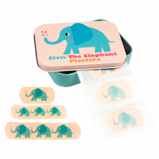 Elvis The Elephant Plasters In A Tin (pack Of 30)
