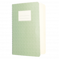 Green Abstract A5 Notebook