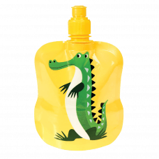 Harry The Crocodile Folding Water Bottle