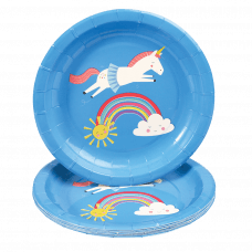 Magical Unicorn Paper Plates (pack Of 8)