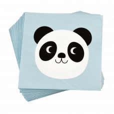 Miko The Panda Napkins (pack Of 20)
