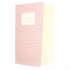 Pink Abstract A5 Notebook