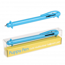 Puppy Tricolour Pen