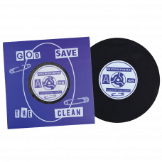 Record "God Save The Clean" Microfibre Cloth