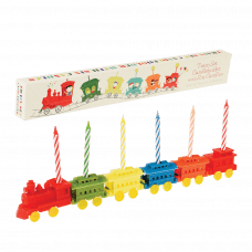 Party Train Candleholder With 6 Candles