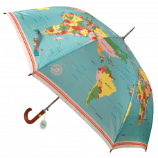 World Map Umbrella