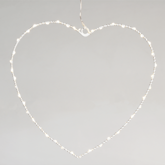 Metal Heart Led Light