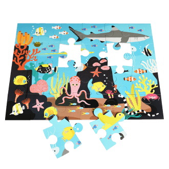 Floor puzzle (24 pieces) - Coral Reef