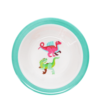 Dinosaur-melamine-bowl