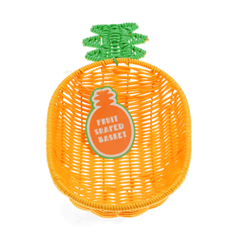 Summer fruit woven basket - Pineapple