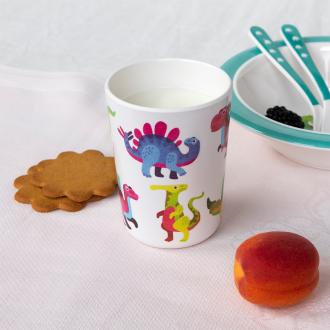 Children's melamine beaker - baby dinos