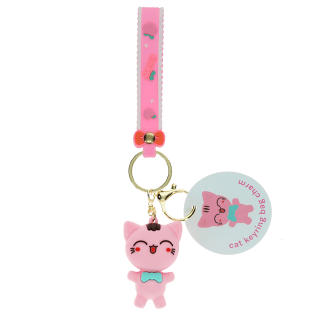 Keyring bag charm - Cat