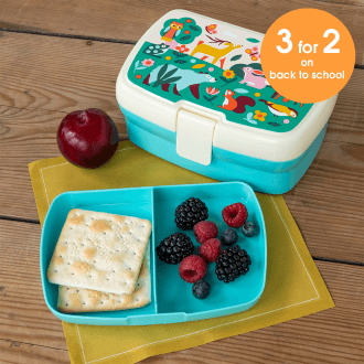 Lunch box with tray - Woodland