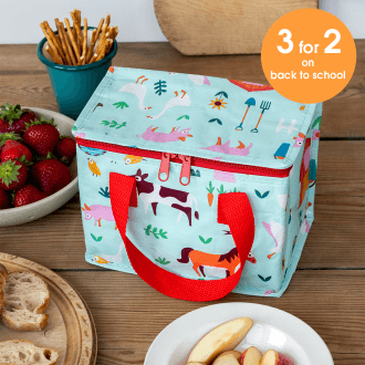 Insulated lunch bag - Farmyard