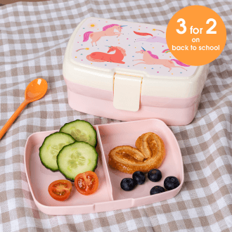 Lunch box with tray - Unicorn