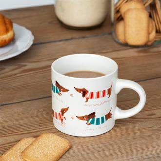 Ceramic mug 350ml - Sausage Dog