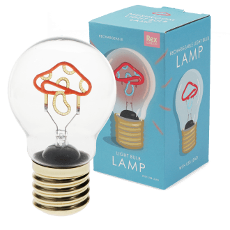 USB rechargeable light bulb lamp - Mushroom