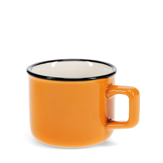 Espresso mug in orange.