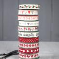 Vintage Crafts Ribbon Christmas Holly