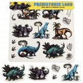Dinosaurs stickers 3 sheets